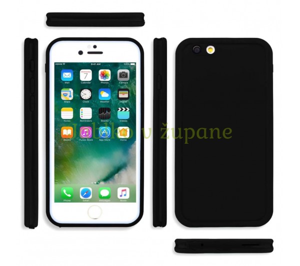 Vodotesný kryt iPhone 6/6S - bielo-čierny